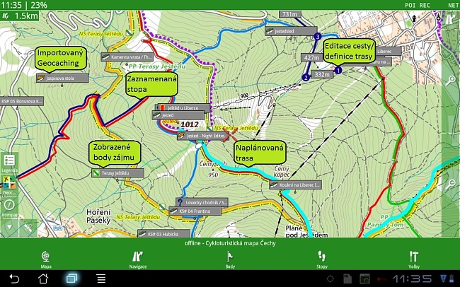 SmartMaps - TEST aplikace