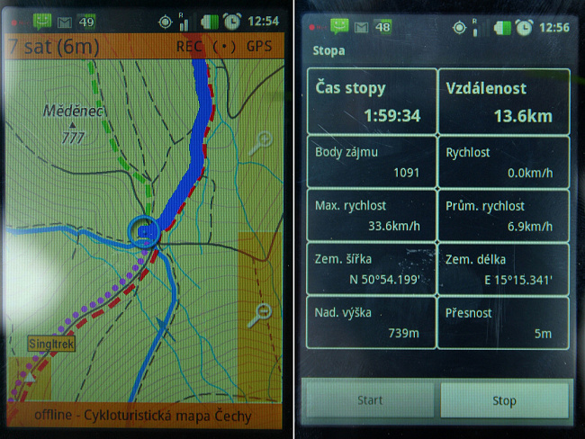 SmartMaps - TEST aplikace
