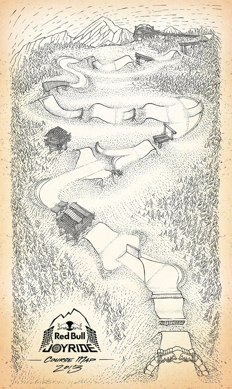 2013 Red Bull Joyride - prohlídka trati