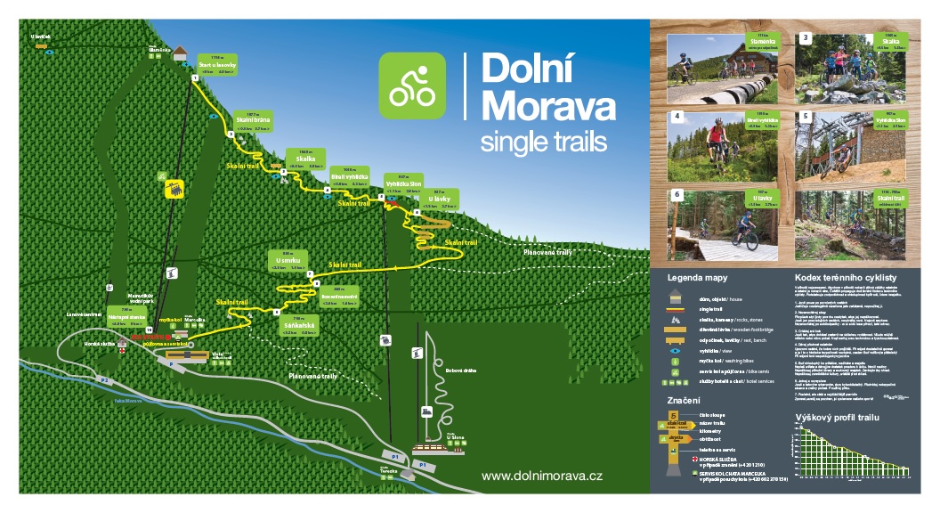 Dolni Morava - Sungle trails