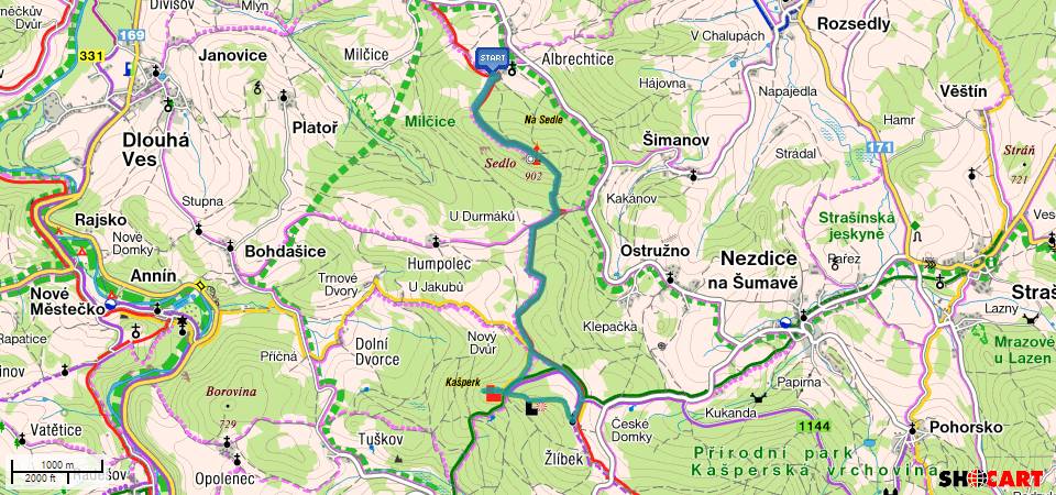 BnR Trip - Albrechtice-Sedlo-Kapekr a zpìt