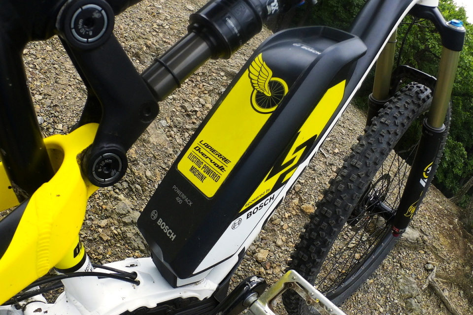 Lapierre Overvbolst FS 600 - ride