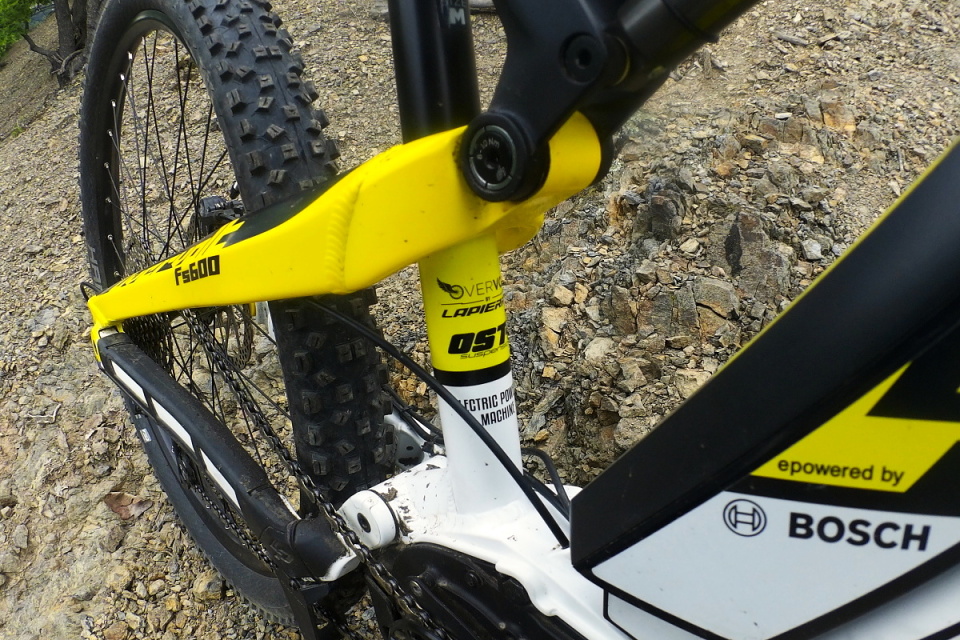 Lapierre Overvbolst FS 600 - ride