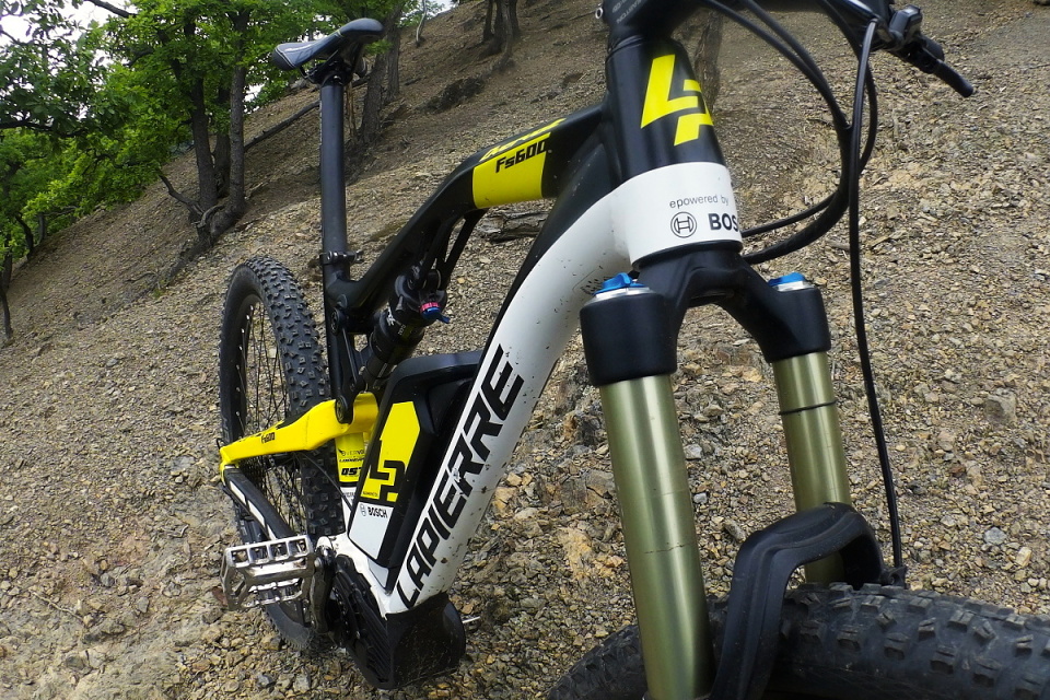 Lapierre Overvbolst FS 600 - ride