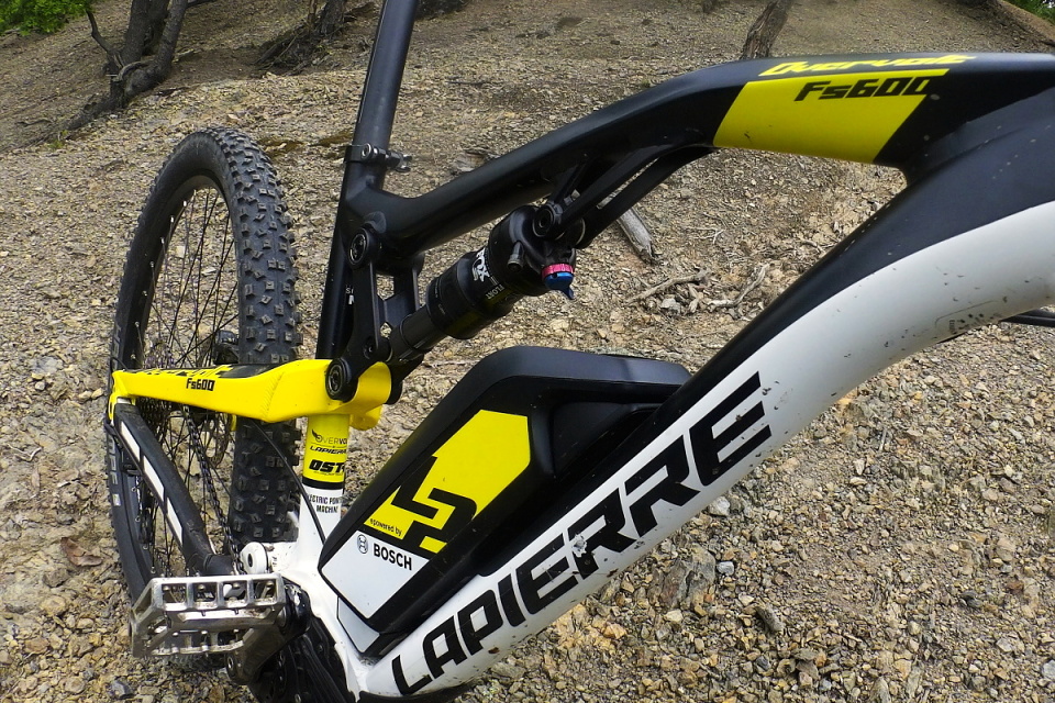 Lapierre Overvbolst FS 600 - ride