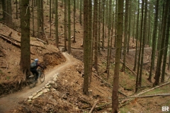 Singltrek pod Smrkem - podzim 2011